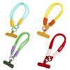 Candy Colors Phone Wrist Straps Woven Cellphone Anti-Lost Lanyard Mobile Phone