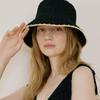 MAD FACTORY Wide Bucket Hat - Black