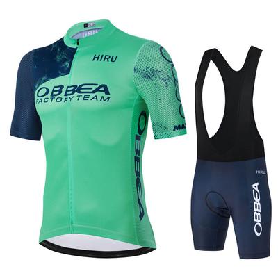 Hiru Pro Team Велосипед С коротким рукавом Велосипедная одежда Мужчины Велосипедные шорты с лямками Новые комплекты велоформы Maillot Одежда для велоспорта Мужчина