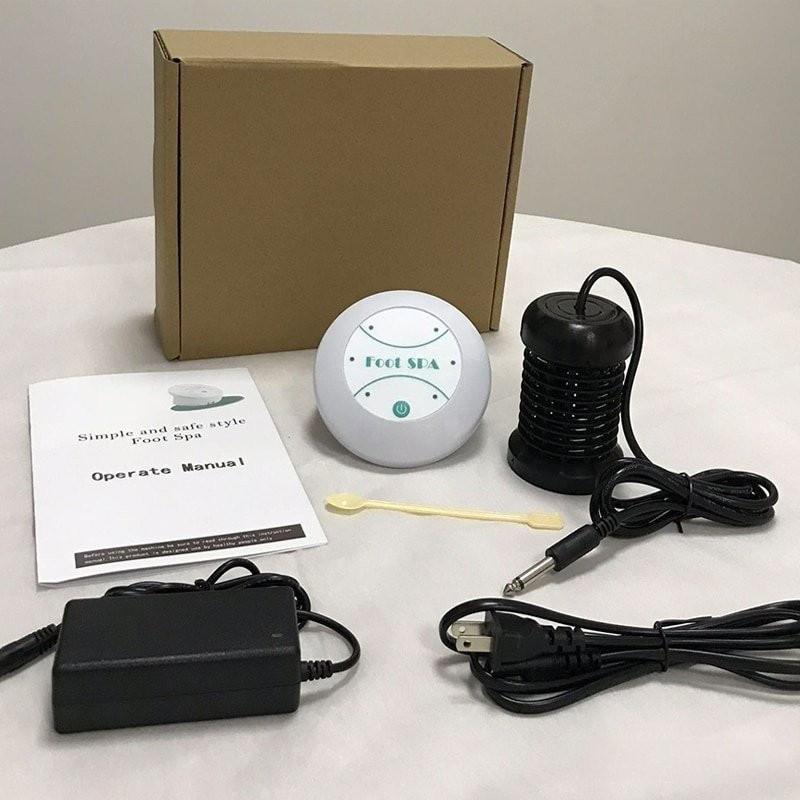 Бытовая мини детокс ванночка для ног, аппарат для ионной очистки клеток, портативный детокс массажный набор для ванночки для ног