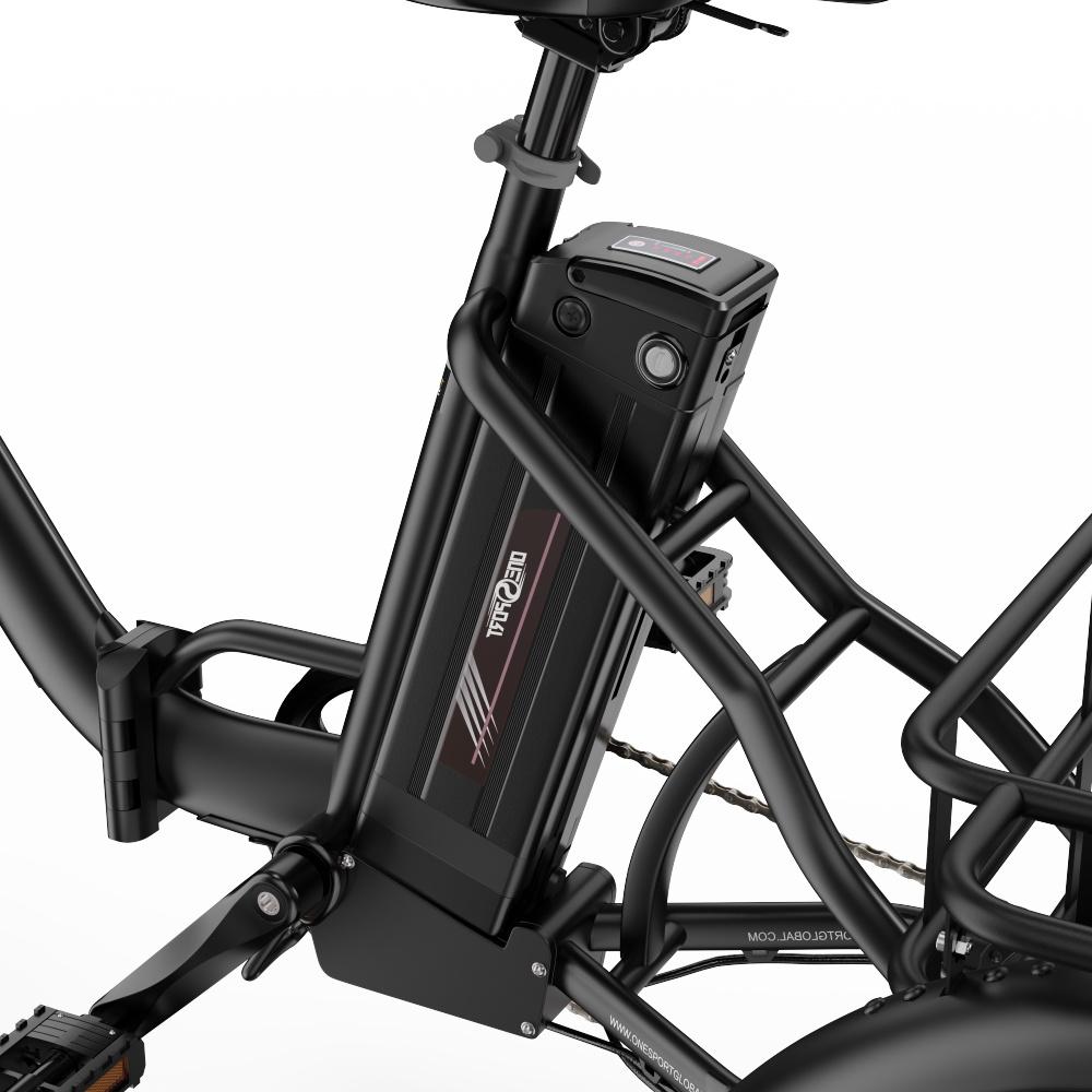 ONESPORT OT30 PRO Urban electric bicycles 1*7 speed 500W motor 48V 18Ah 20*3.0 inch tires