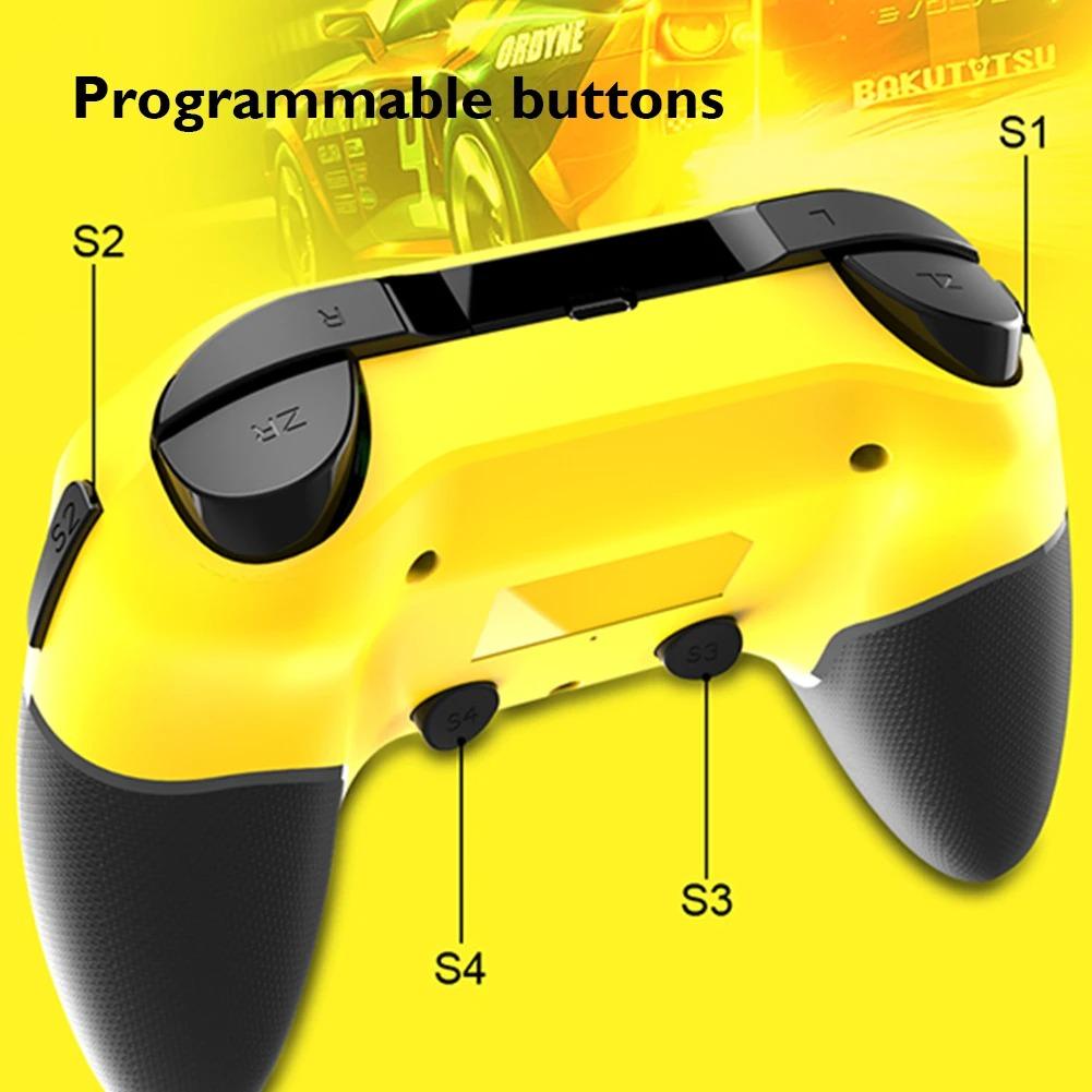 PG-SW038 Bluetooth Dreadlocks Геймпад NS Switch Консоль Dreadlocks Геймпад Видеоигра USB Джойстик Nintendo Switch/PS3/PC