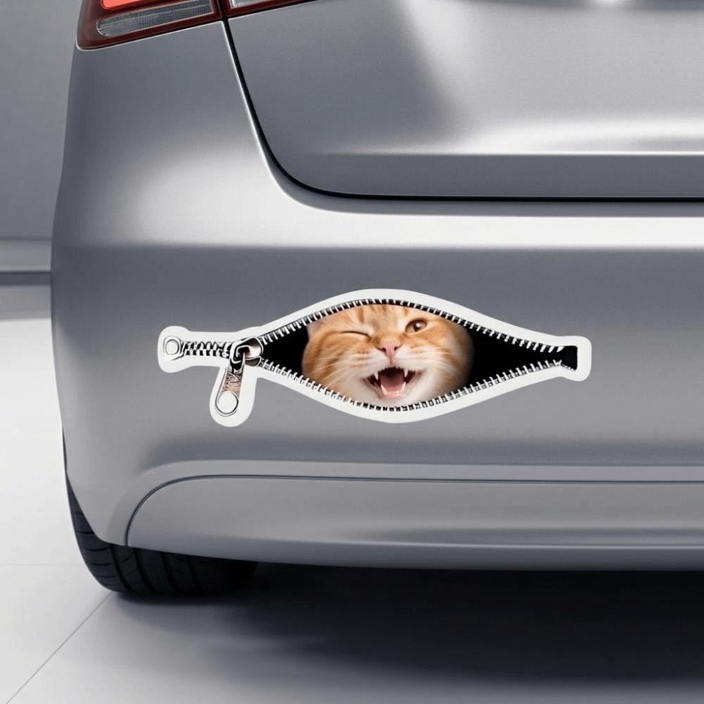 Creative Car Stickers Cat Pet Car Stickers New Car Decorative Sticker Electric Car