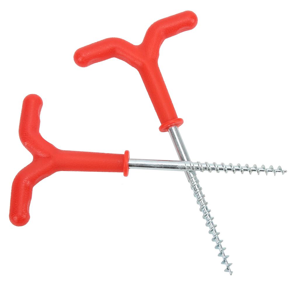 Подставка для удилища с винтовым стержнем Y-образной формы, винтовая резьба, держатель для якоря, подставка для удилища, колышки для шеста