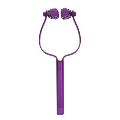 Германий роликовый массажер для лица электрический вибрационный массажер укрепляющий лифтинговый V-образный массажер для лица фиолетовый