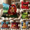 Наволочка Angry Birds для Подушки, Многоцелевая Наволочка для Дома и Автомобиля - Двусторонняя, Мягкая и Прочная для Повседневного Использования