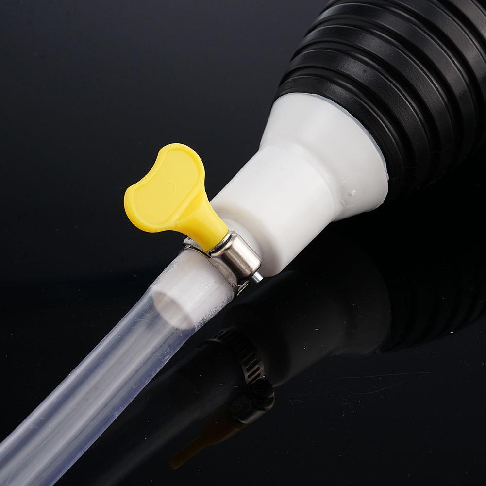 Car Manual Oil Pump - Fuel Pump Gasoline Diesel Siphon Suction Device, Oil Transfer With Suction Cup Car Accessories