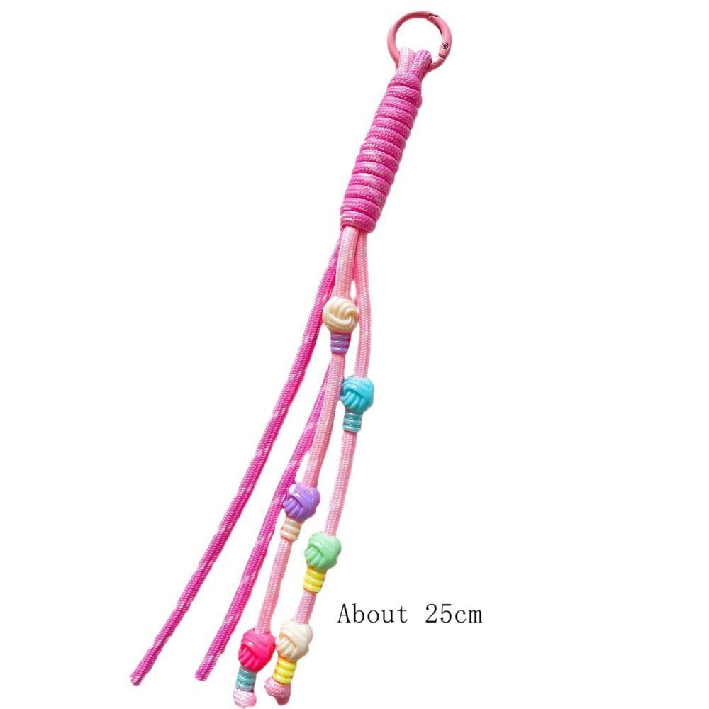 Ретро Нейлоновая веревка подвеска Нейлоновый автомобильный брелок INS Braid Rope брелок автомобильный ключ подвеска