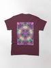 Pentangle Pastel Shades Multicolored Kaleidoscope Pentangle Pattern 11 Classic T-Shirt