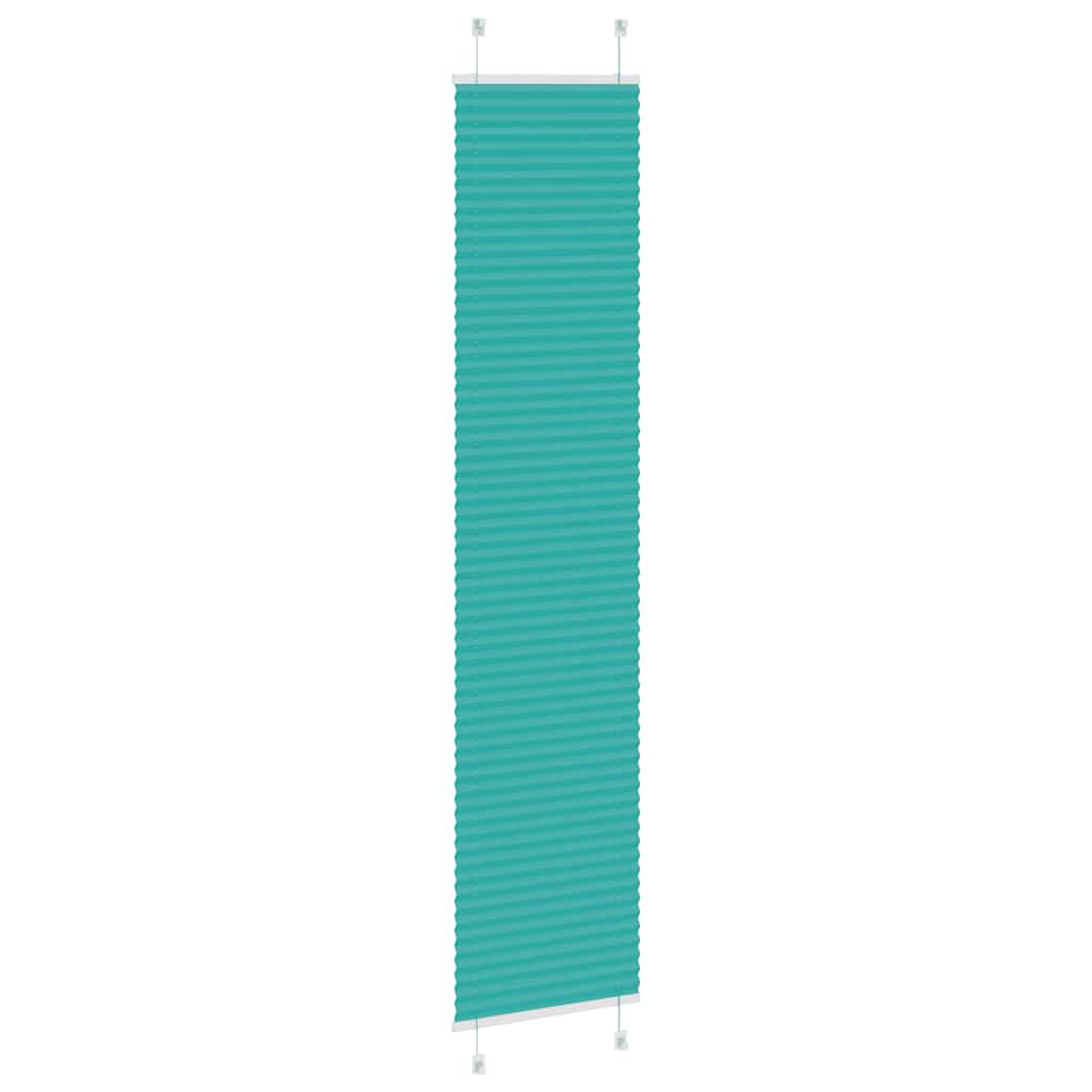 Roleta Plisowana Zielony Benzyna 40X200 Cm Szerokość Tkaniny