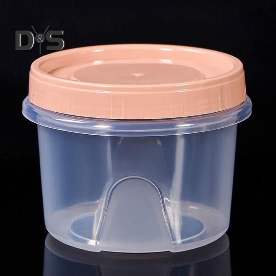 4 шт. контейнеры для заправки салата 500 мл, пищевой контейнер без бисфенола А для закусок, соусов, приправ, многоразовые стаканчики для соуса для ланч-бокса, хранения фруктов, орехов, йогурта