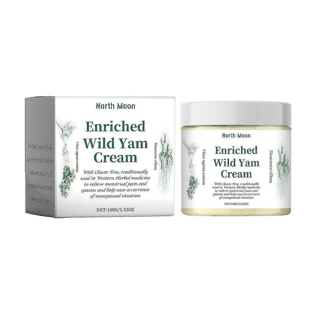 Menstrual Relief Yam Cream Contains Aloe Leaf Extract And Vitamin E