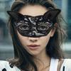 Costume  Halloween Supply Animal Party Supplies Lace Masquerade Venice Mask Cat Face Masks