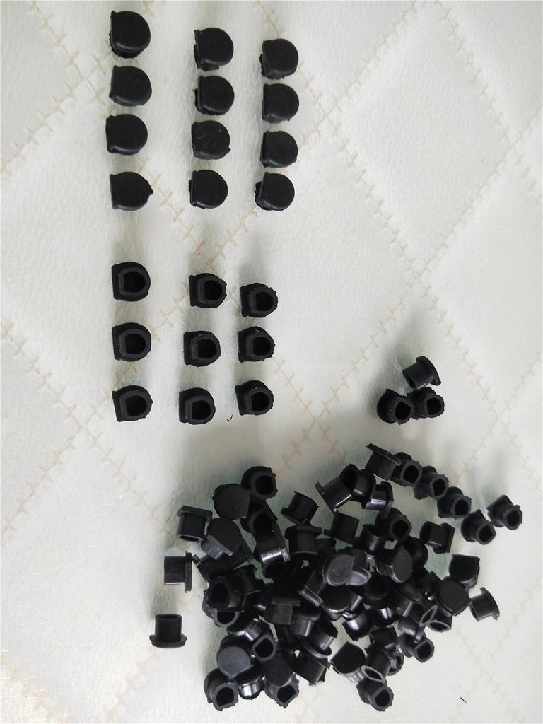 Новый 100 шт. Автомобильный уплотнитель Тип соединения Маленький D-образный штекер Для KIA RIO K2 Ford Kuga Chevrolet Cruze