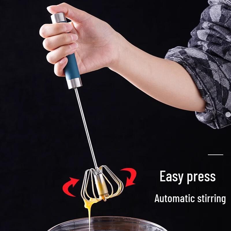Semi-Automatic Stainless Steel Whisk Set