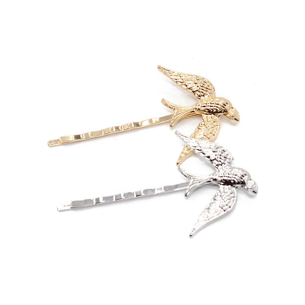 Bird Animal Shape Gifts Hair Accessories Headdress Hairpin Word Folder