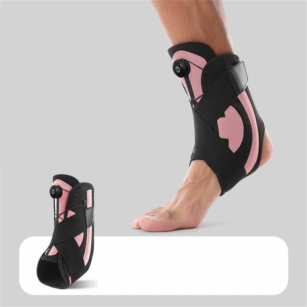 Спортивный бандаж Компрессионный бинт Ремни Поддержка Регулируемый стабилизатор голеностопного сустава - Защита от растяжений Защита стопы