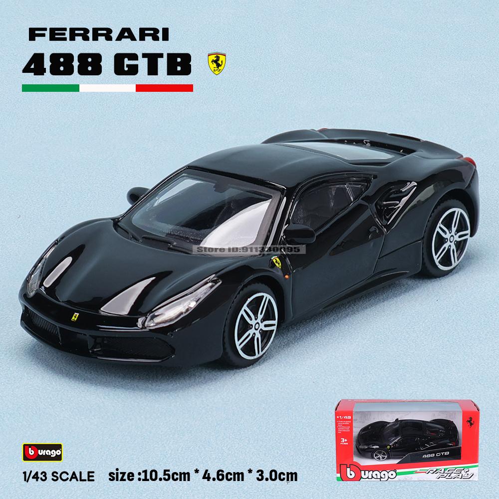 Ббураго 1:43 Несколько стилей Ferrari Purosangue sp2 488GTB 250GTO SF90 ROMA сплав роскошный автомобиль литая модель автомобиля игрушка подарок
