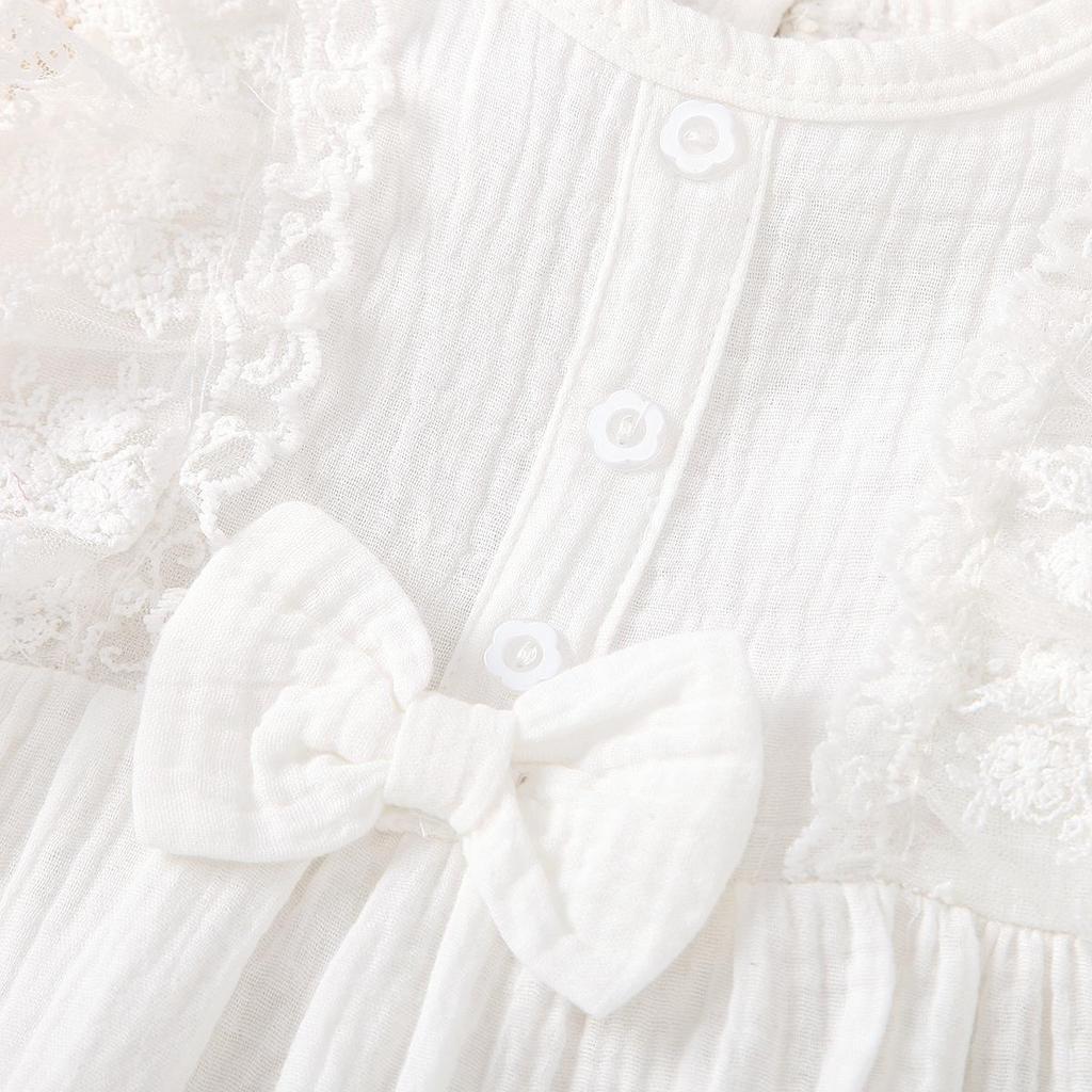 0-18 месяцев Детский комбинезон для девочек, комбинезон без рукавов для новорожденных девочек + повязка на голову, летний модный комбинезон для девочек