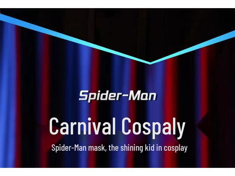 Spider-Man Miles Morales Light-Up Costume Mask for Kids