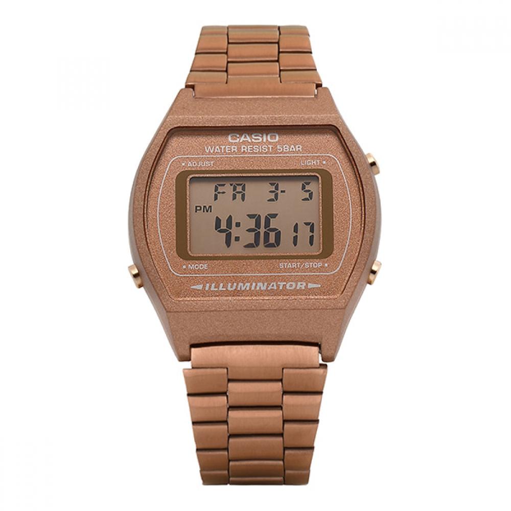 Casio B640wc 5adf B640wc 5a Цифровые Винтажные Ретро Публичные Металлические Часы
