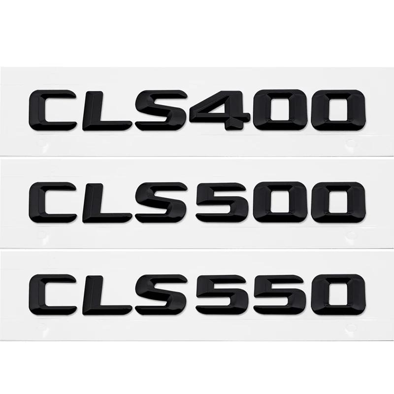 Car Tail Box Letters Badge Stickers Rear Trunk Emblem for CL55 CLS63 CLS55 CLS260 CLS350 CLS400 CLS500 CLS550 Logo Decal
