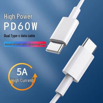 Двойной кабель Type-C PD для быстрой зарядки ноутбуков Huawei и Xiaomi