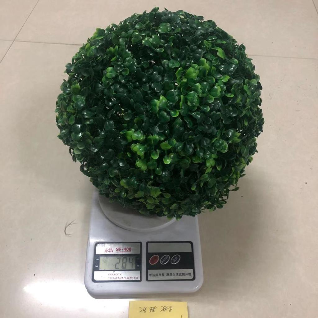 Artificial Plant Topiary Balls Wedding Home Garden Decor Green Plastic Plant Grass Balls