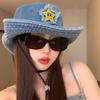 Новые симпатичные ковбойские кепки со звездами для женщин, летние ретро-кепки для альпинизма, универсальные, для мужчин