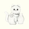 DIY Pet Hair Keepsake Box Transparent Pet Memorial Container  Pet Souvenirs