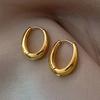 Trendy Stainless Steel Metal Earrings Geometric for Womens Fashionable Jewellery Accessories Delicate Earrings For Party