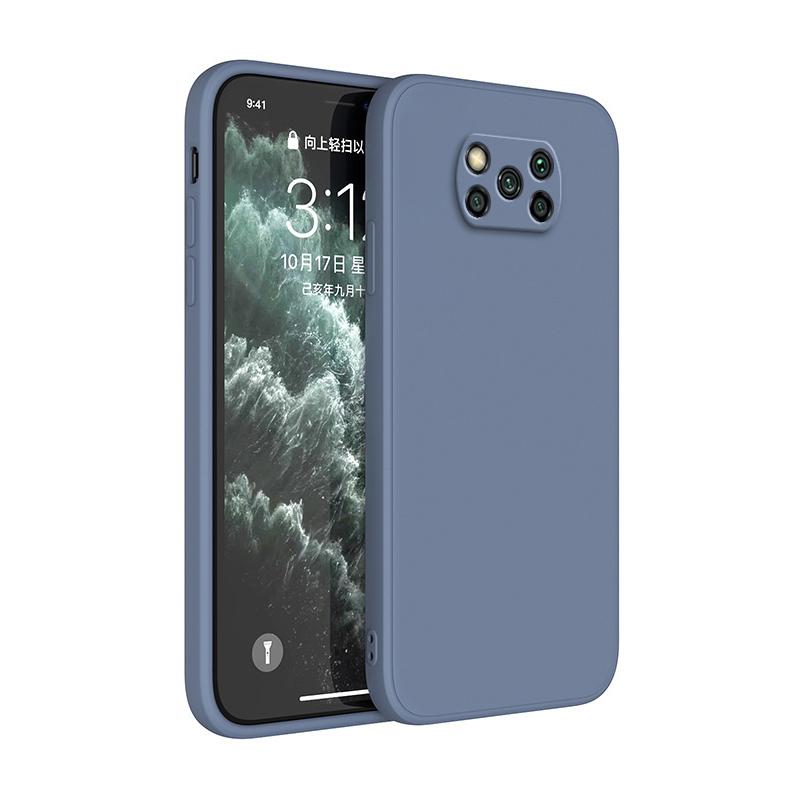 Оригинальный чехол для Xiaomi POCO X3 Pro NFC X4 GT Camera Protect Square Liquid Silicone X3Pro X4GT 5G Soft Luxury Thin Cover Fundas