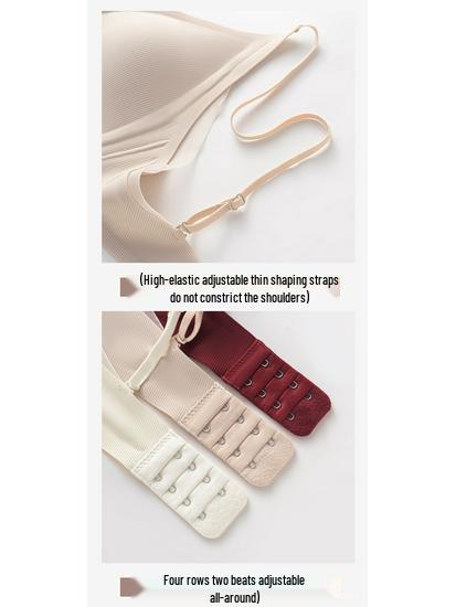 Премиальный французский кружевной бралетт треугольной формы: В рубчик, Без косточек, Тонкие бретели, Дышащий, Глубокий V-вырез.