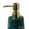 Ceramic Pump Soap Dispenser, Hand Pump Lotion Bottle, Waterproof Body Wash Dispenser, Refillable for Laundry,