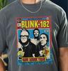 Футболка Blink 182 One More Time Панк-рок группа на футболке Premium Comfort Colors