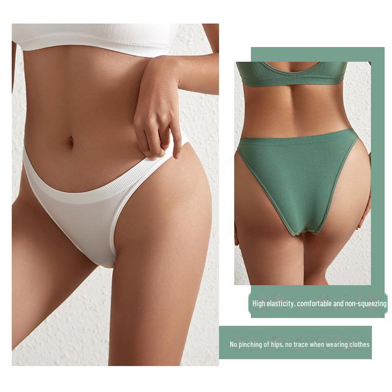 Large Seamless Low-Waist T-Back Underwear for Women - Comfortable & Sexy