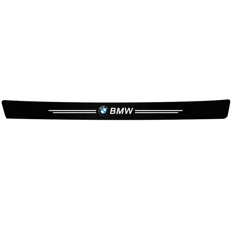 BABC1 For BMW Car Door Carbon Fiber Sill Protector Stickers For BMW E91 E30 E34 E53 E61 E62 E93 G30 G20 G05 G11 E48 Series i3 i4 G07