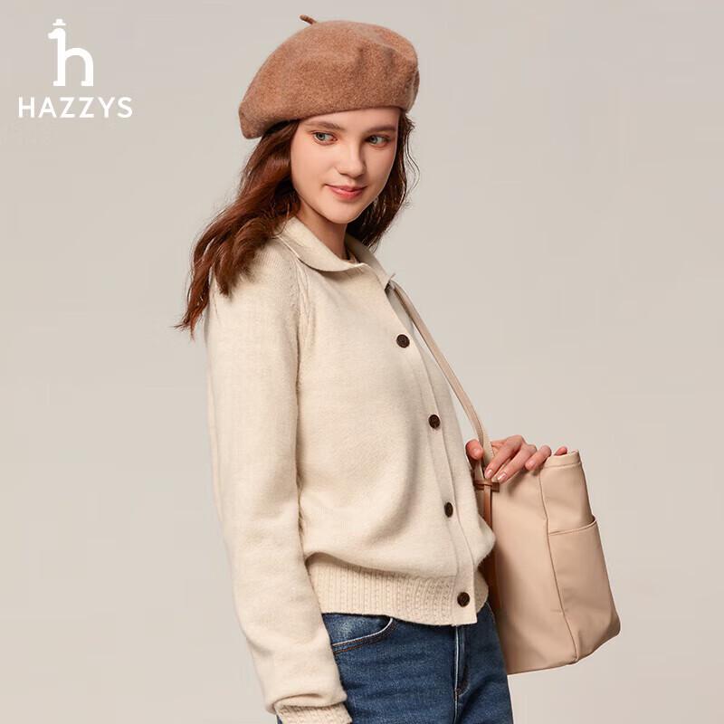 Женский шерстяной свитер крупной вязки HAZZYS PHIZ