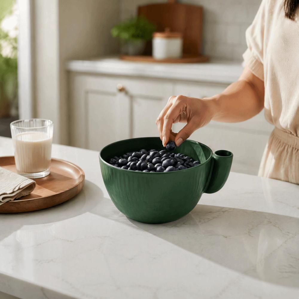 Rapid Wash Berry Washing Bowl Self Spinning Kitchen Colander Fruit Washer Vegetable Cleaning