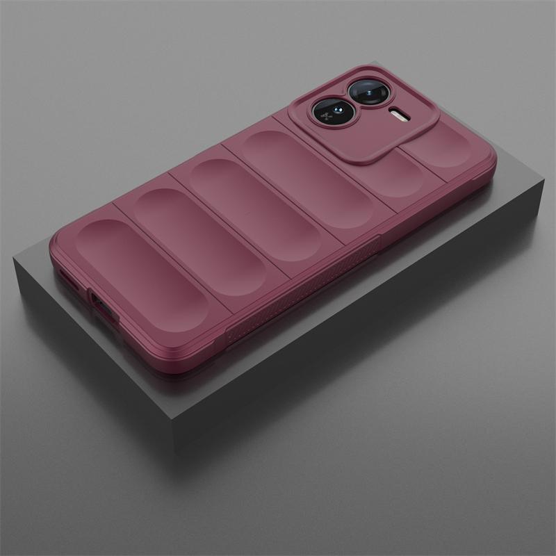 Чехол для vivo iQOO Z9 для vivo iQOO Z9 5G Чехол Противоударный Coque Capa Силиконовый Резиновый Funda Задняя Крышка Телефона Для vivo iQOO Z9 5G