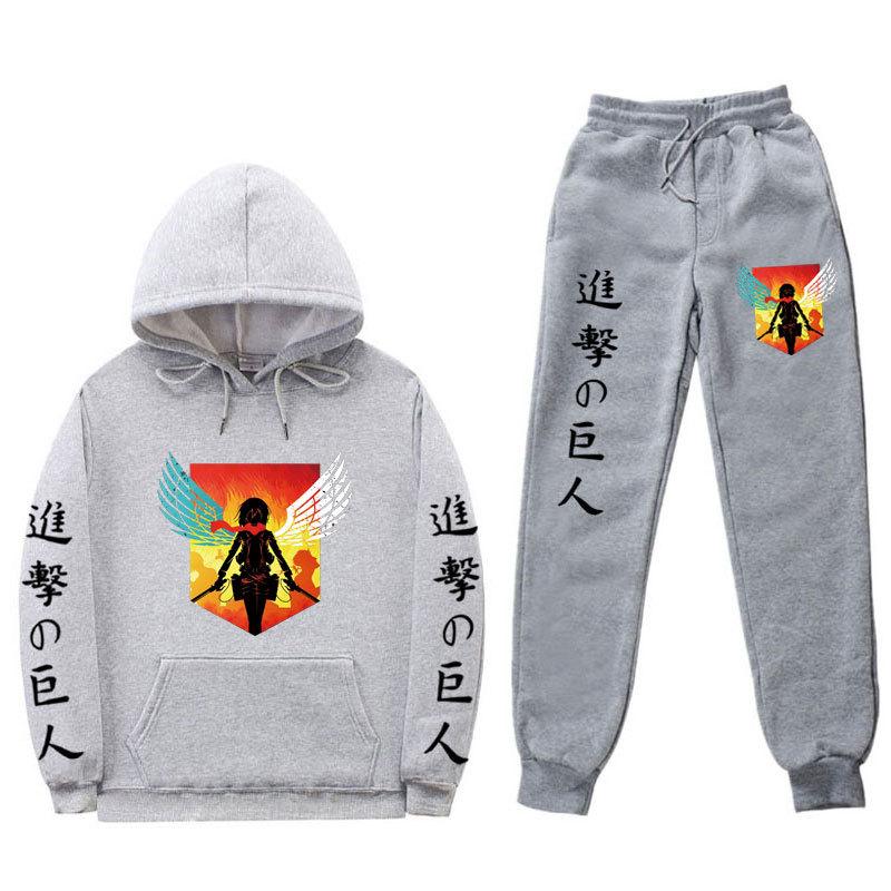 2023 осенне-зимний комплект с капюшоном, толстовка с принтом для мужчин и женщин, унисекс, оверсайз, модные повседневные брюки с длинными рукавами, костюм, одежда