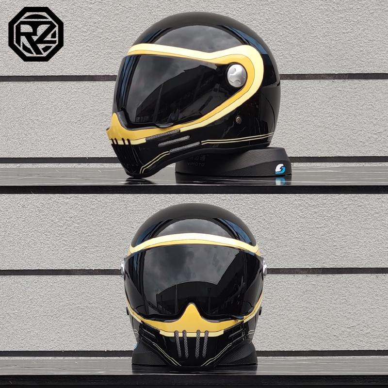 Мотоциклетный шлем анфас casco moto шлем винтажный чоппер ретро шлем capacete de motocicleta модульный шлем одобрение DOT