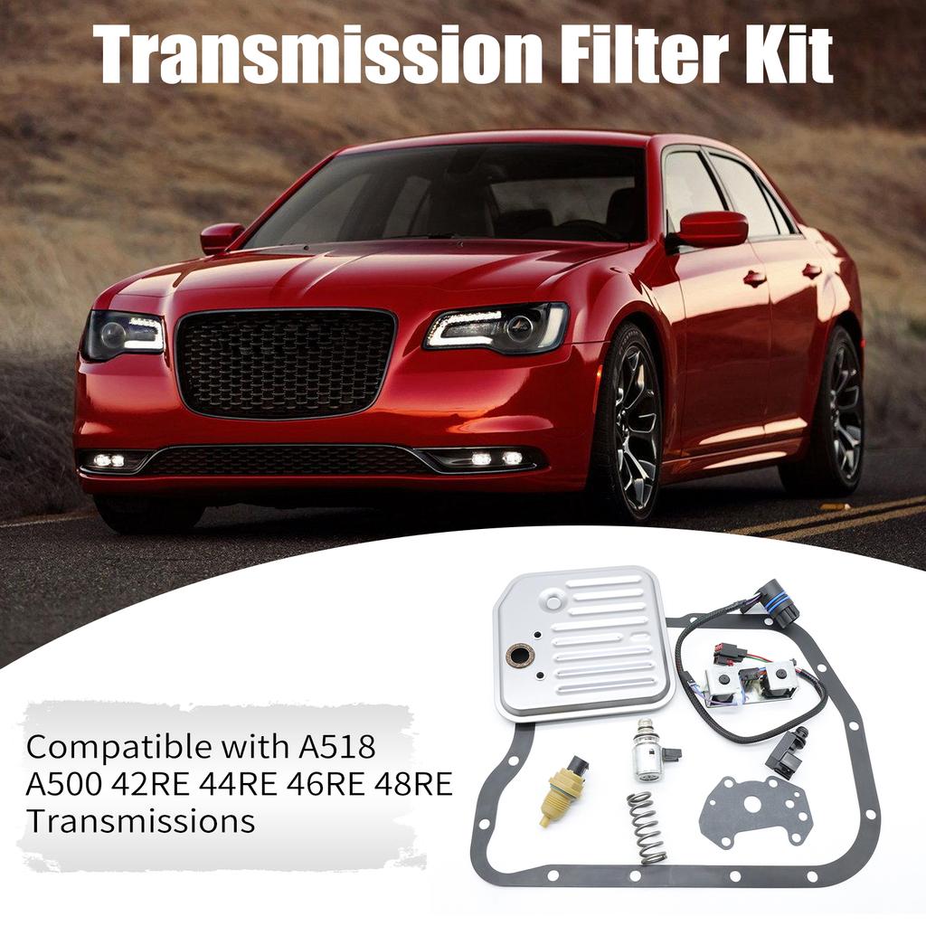 Transmission Filter Kit, A518 A500 42RE 44RE 46RE 48RE Transmission Governor Pressure Solenoid