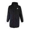 Adidas Mid-Length Windproof Warm Hooded Cotton Jacket Unisex Outerwear Black ADIPK02T-BW