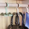 360° Rotating Handbag Hanger Holder Wardrobe Closet Storage Hat Bag Belt Tie Scarf Hooks Rack Home Organizer Hanging Hooks