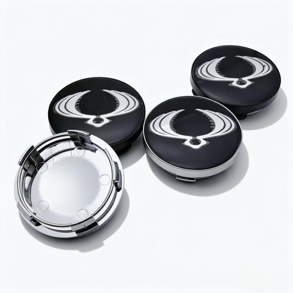 4pcs Ssangyong Logo Emblem Badge Car Wheel Center Caps 58MM 54MM Wheels Hub Cap Rim Hubcaps Dust Cover Replace Car Accessories