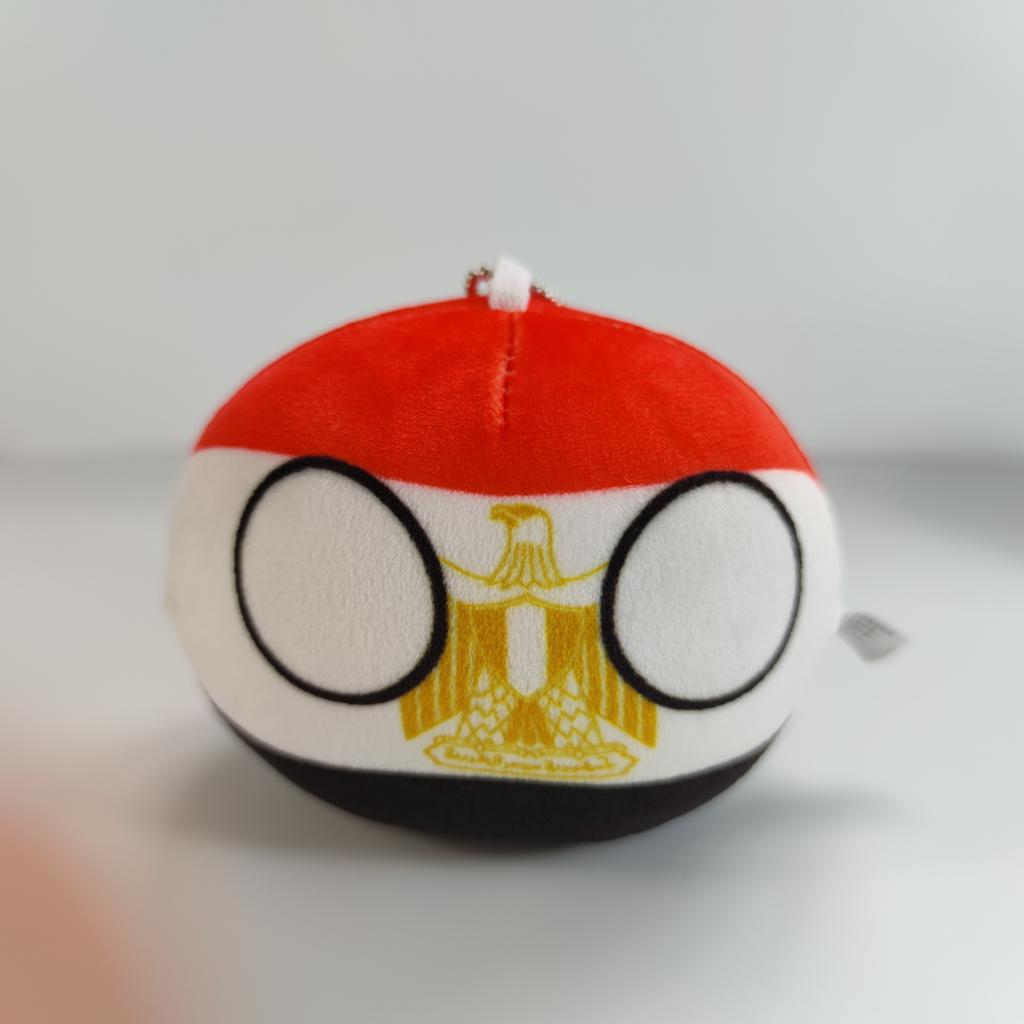 10cm Polandball Mini Plush Toy Kazakhstan Israel Palestine Iraq Egypt Countryball Anime Peripheral Gifts