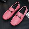 Новые лоферы мужские повседневные туфли ленивые туфли ручной работы мужские лоферы мокасины дышащие без застежек большого размера лоферы для вождения для мужчин