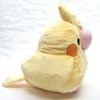Hamee TST ADVANCE Munyum Cockatiel Plush XL Size Toy, Lutino, Yellow,