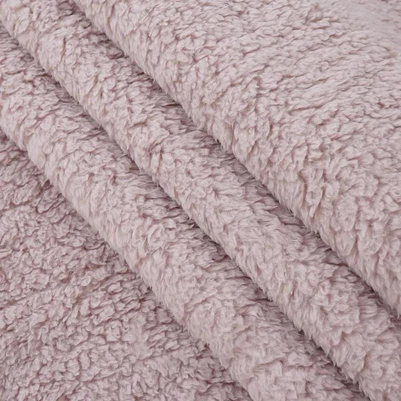 0,5/1 Ярд Утолщенная Двусторонняя Фланелевая Ткань Для Плюшевых Игрушек, Подкладки для Верхней Одежды, Худи, Гнезда для Животных, Шарфы, Ткани для Рукоделия